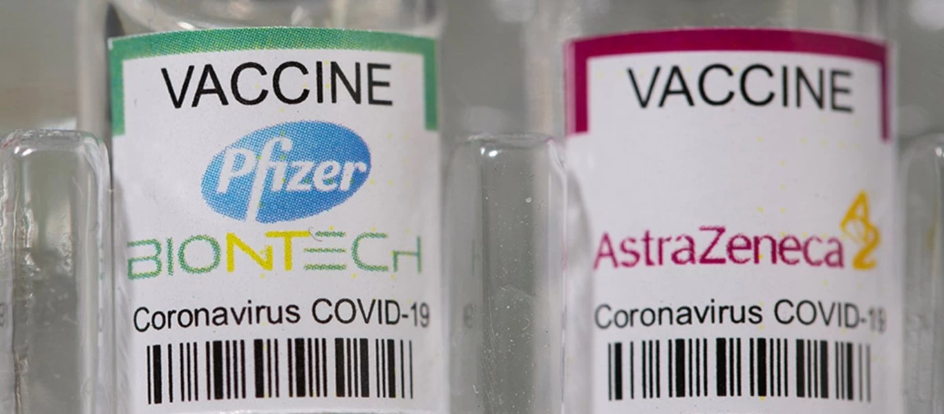 Εμβόλια Pfizer και AstraZeneca - Αποτελεσματικά στις ινδικές μεταλλάξεις
